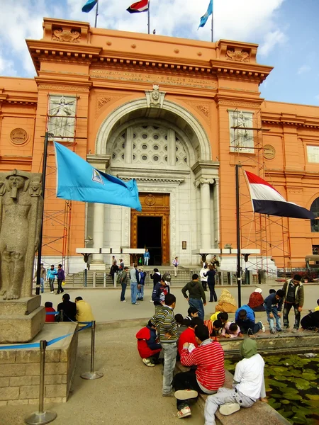Egyptiskt museum, Kairo — Stockfoto