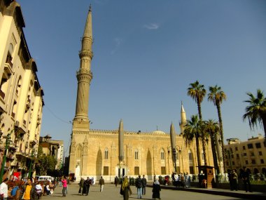 Al-hussein cami, İslami district, Kahire
