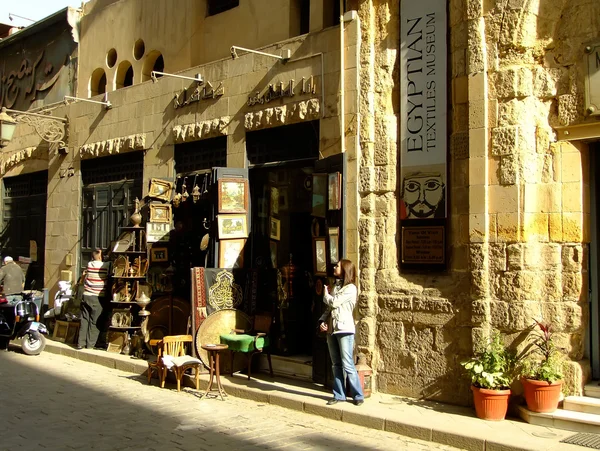 Madrasah Mausoléu e Mesquita, Complexo Qalawun, Cairo — Fotografia de Stock