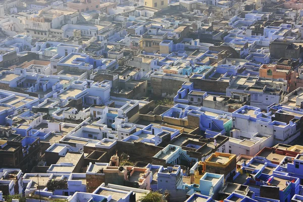 Atap kota tua, Bundi, Rajasthan — Stok Foto