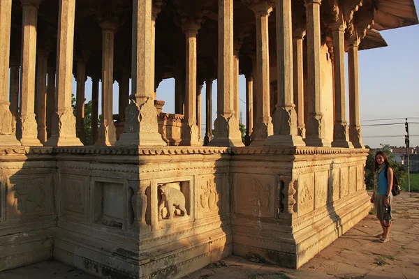 84-Pillared Cenotaph, Bundi, Rajastão — Fotografia de Stock