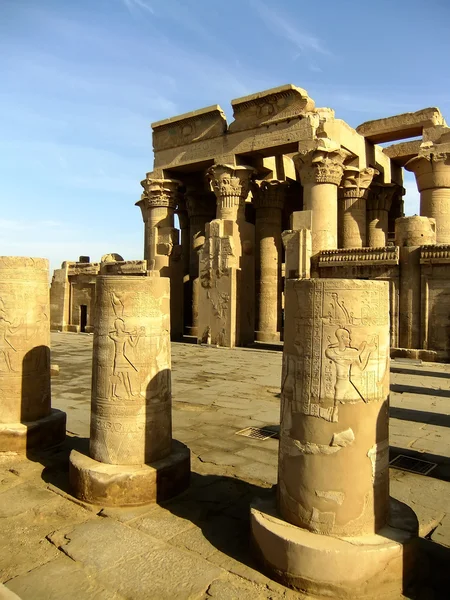 Kom ombo świątynia, Egipt — Zdjęcie stockowe