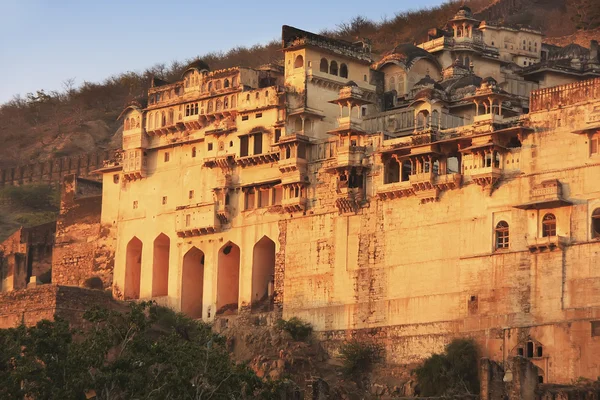 Bundi Palace ao nascer do sol, Índia — Fotografia de Stock