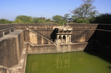 stepwell taragarh kale, bundi, Hindistan