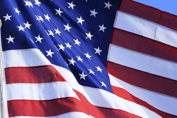 Close up of american flag Stock Image
