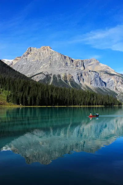 Emerald Lake, Yoho Ulusal Parkı, British Columbia, Kanada