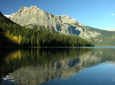Emerald Lake, Yoho Ulusal Parkı, British Columbia, Kanada
