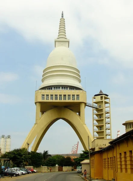 Templo Sambodhi Chaithya, Colombo, Sri Lanka — Foto de Stock