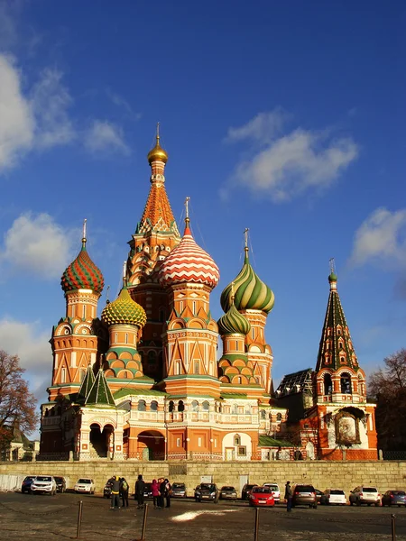 Καθεδρικός ναός του Βασίλι το ευλογημένο, Μόσχα, Ρωσία — Φωτογραφία Αρχείου
