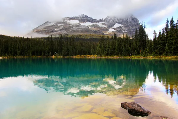 Jezero o'hara, yoho NP, Britská Kolumbie, Kanada — Stock fotografie