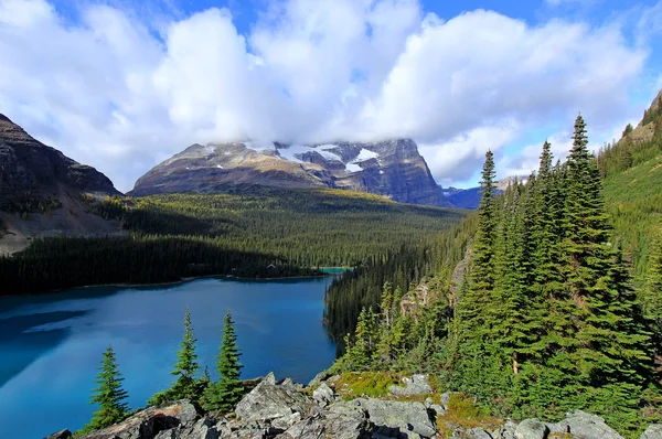 Lake o 'hara, yoho nationalpark, britisch columbia, kanada — Stockfoto