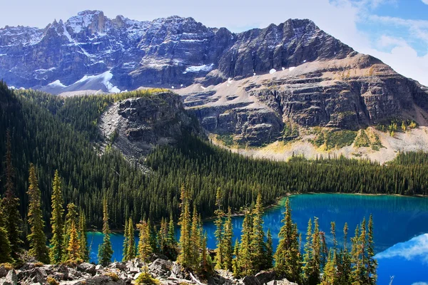 Lac O'Hara, parc national Yoho, Colombie-Britannique, Canada — Photo