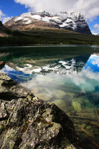 Lago O 'Hara, Parque Nacional Yoho, Columbia Británica, Canadá — Foto de Stock