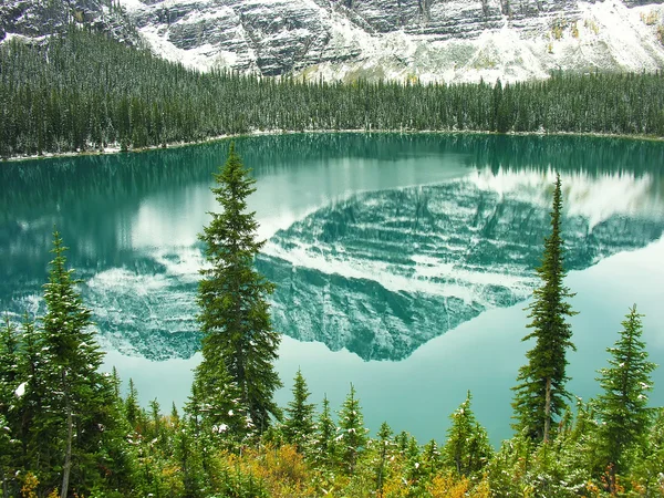 Jezero o'hara, yoho NP, Britská Kolumbie, Kanada — Stock fotografie