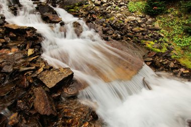 yedi peçe düşer, göl o'hara, yoho Milli Parkı, Kanada