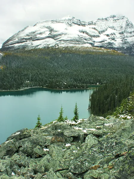 Lago O 'Hara, Parque Nacional Yoho, Columbia Británica, Canadá — Foto de Stock