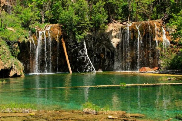 Göl, glenwood Kanyon, colorado asılı — Stok fotoğraf