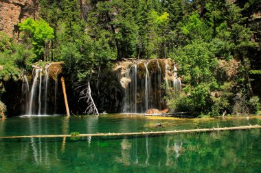 Göl, glenwood Kanyon, colorado asılı