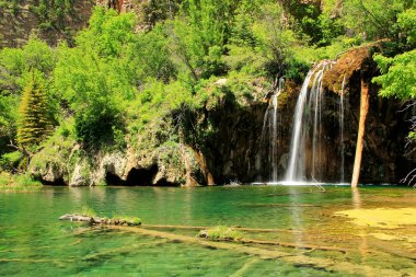 Göl, glenwood Kanyon, colorado asılı