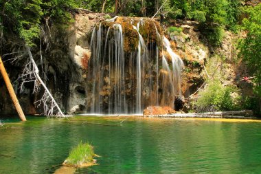 Göl, glenwood Kanyon, colorado asılı