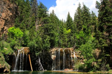 Göl, glenwood Kanyon, colorado asılı