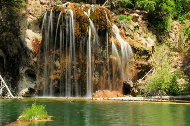 Göl, glenwood Kanyon, colorado asılı