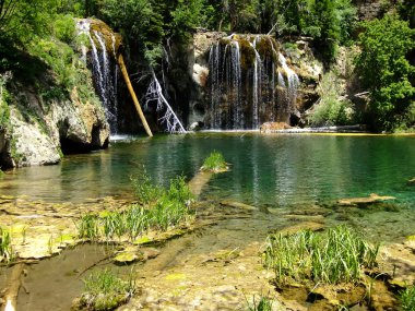 Göl, glenwood Kanyon, colorado asılı