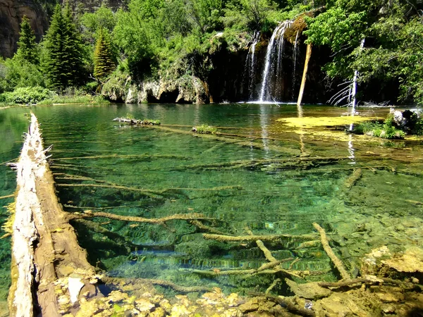 Hängender See, Glenwood Canyon, Colorado — Stockfoto