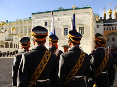 değişen nöbetçiler töreni, Moskova kremlin karmaşık, Rusya