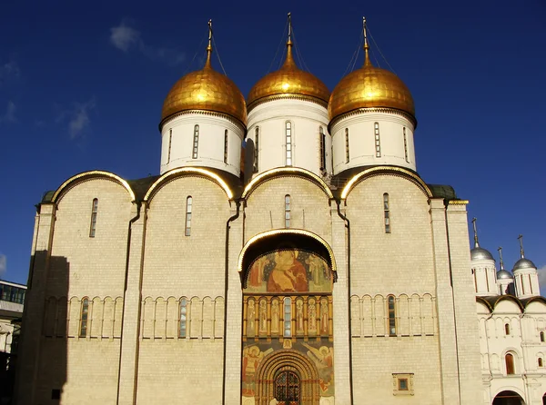 Katedral dormition, Moskova kremlin, Rusya Federasyonu — Stok fotoğraf