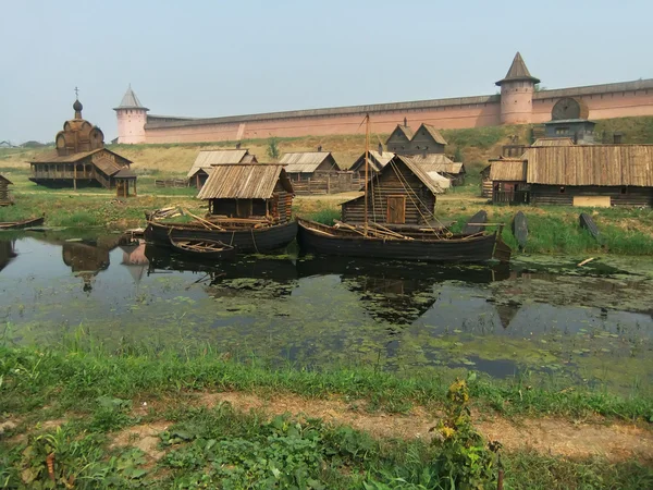 救世主 euthimiev 修道院要塞、suzdal、ロシア — ストック写真