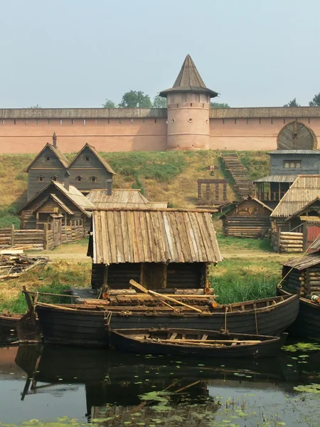 Fortaleza do mosteiro Salvador-Euthimiev, Suzdal, Rússia — Fotografia de Stock