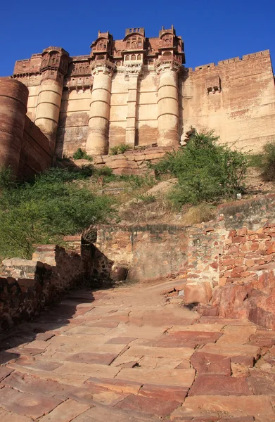 Mehrangarh fort, jodhpur, Indien — Stockfoto