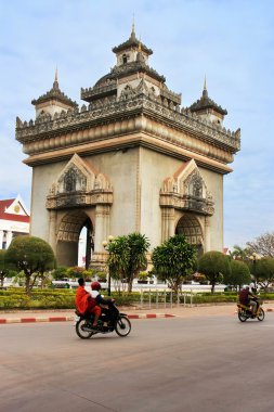 zafer kapısı patuxai, vientiane, laos