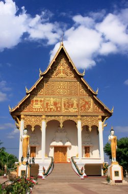 tapınakta pha o luang karmaşık, vientiane, laos