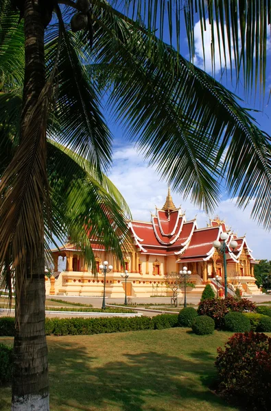 Templo en Pha Ese complejo Luang, Vientiane, Laos — Foto de Stock