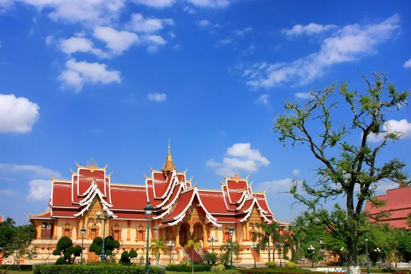 Templo en Pha Ese complejo Luang, Vientiane, Laos —  Fotos de Stock