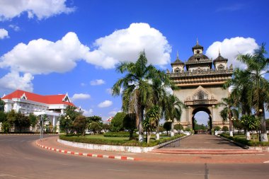 zafer kapısı patuxai, vientiane, laos