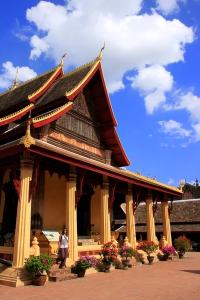 Wat Si Saket, Vientiane, Laos — Fotografia de Stock