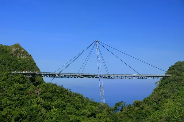 Langkawi most niebo, wyspa langkawi, Malezja — Zdjęcie stockowe