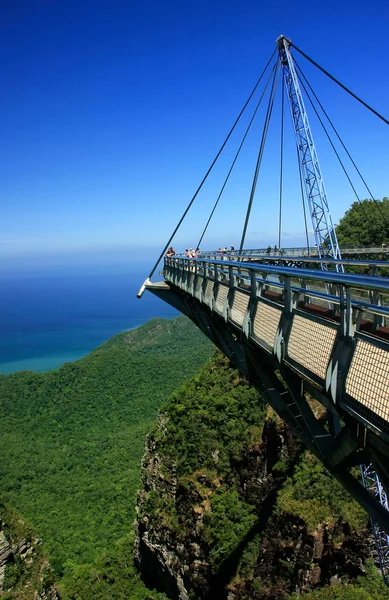 Langkawi Sky Bridge, isola di Langkawi, Malesia — Foto Stock