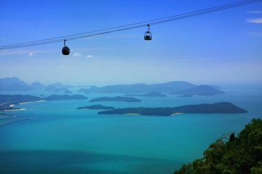 gökyüzü Köprüsü teleferik, langkawi Adası, Malezya
