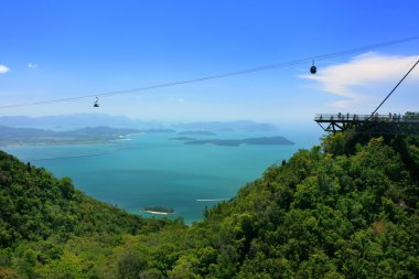 gökyüzü Köprüsü teleferik, langkawi Adası, Malezya