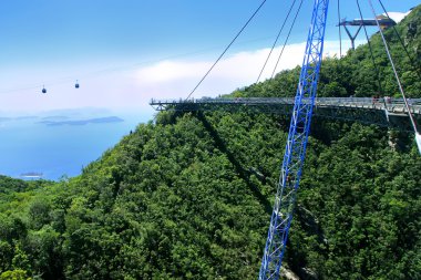 Langkawi gökyüzü Köprüsü, langkawi Adası, Malezya