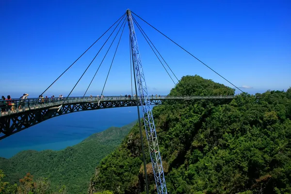 Langkawi most niebo, wyspa langkawi, Malezja — Zdjęcie stockowe