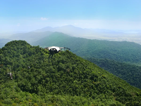 Teleférico Sky Bridge, isla Langkawi, Malasia — Foto de Stock