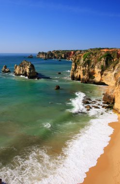 Ponta de Piedade in Lagos, Algarve region, Portugal 