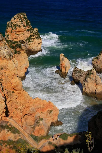 Ponta de Piedade en Lagos, región del Algarve, Portugal —  Fotos de Stock