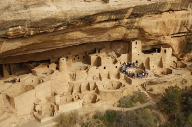 Cliff palace, mesa verde Milli Parkı, colorado