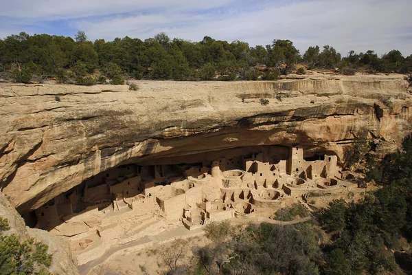 Cliff Palace, Parque Nacional Mesa Verde, Colorado — Fotografia de Stock